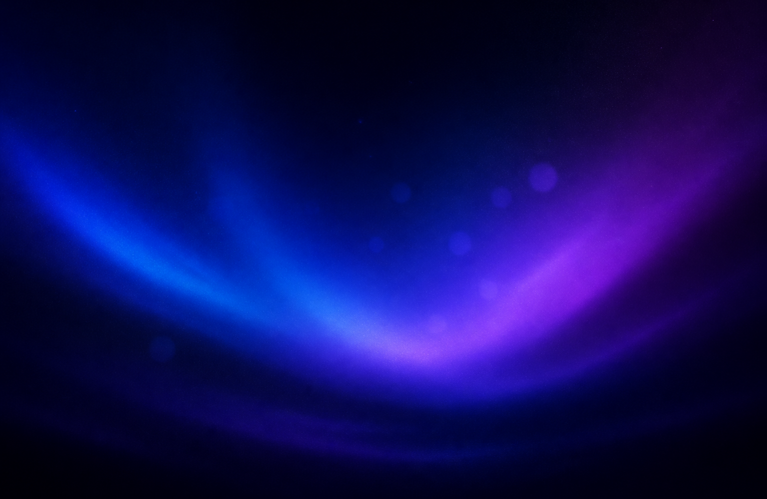 Abstract aurora in deep blue and purple tones